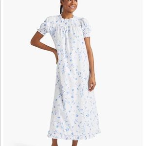 Hill House Caroline Nap Dress in Blue Botanical. SOLD OUT.